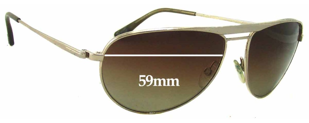 Sunglass Fix Replacement Lenses for Tom Ford William TF207 - 59mm Wide
