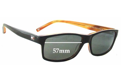 Tommy Hilfiger TH Sun Rx 03 Replacement Lenses 57mm wide 
