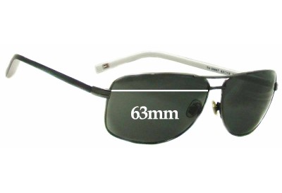 Tommy Hilfiger TH DM67 Replacement Lenses 63mm wide 