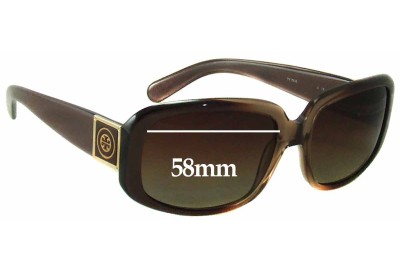 Tory Burch TY7018 Replacement Lenses 58mm wide 