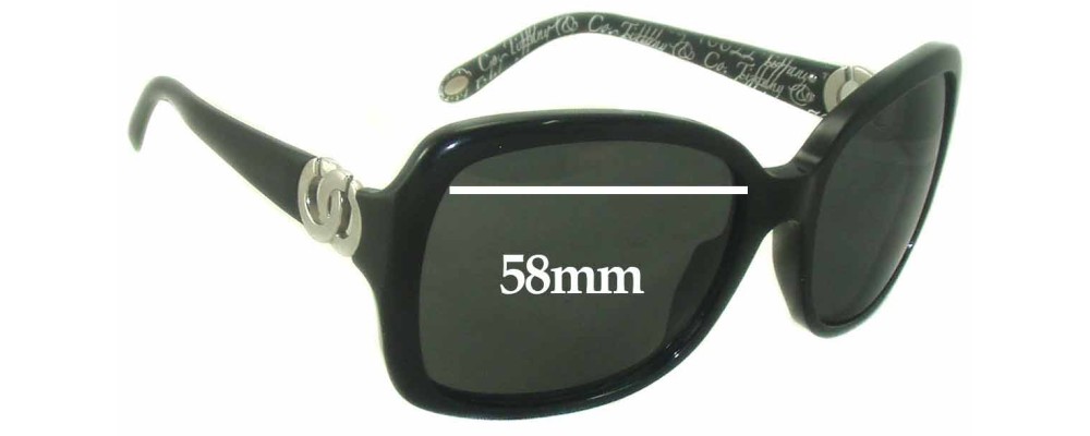 Sunglass Fix Replacement Lenses for Tiffany & Co TF 4029 - 58mm Wide