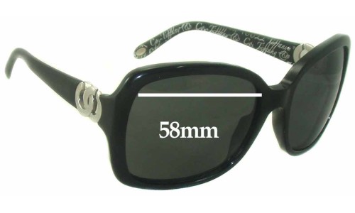 Sunglass Fix Replacement Lenses for Tiffany & Co TF 4029 - 58mm Wide 