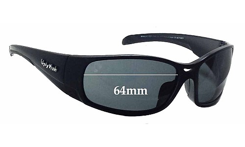 Sunglass Fix Replacement Lenses for Ugly Fish Armour P 5066 - 64mm Wide 