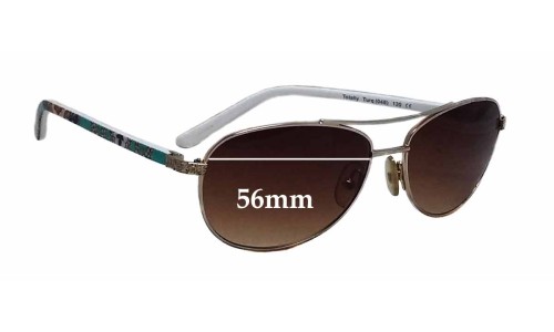 Sunglass Fix Replacement Lenses for Vera Bradley Heidi - 56mm Wide 