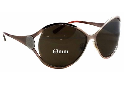Versace MOD 2098 Replacement Lenses 63mm wide 