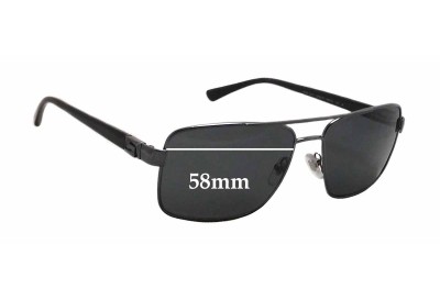 Versace MOD 2141 Replacement Lenses 58mm wide 