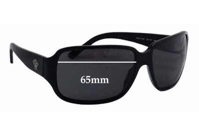 Versace MOD 4087 Replacement Lenses 65mm wide 