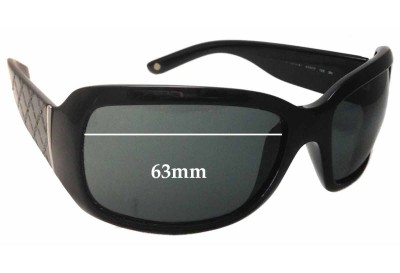 Versace MOD 4132-B Replacement Lenses 63mm wide 