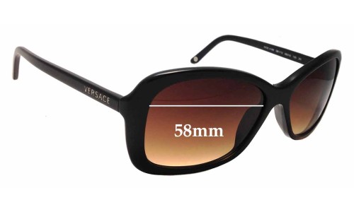 Sunglass Fix Replacement Lenses for Versace MOD 4189 - 58mm Wide 