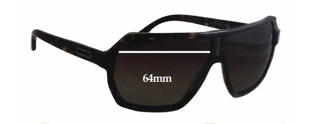 Sunglass Fix Replacement Lenses for Versace MOD 4197 - 64mm Wide