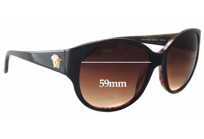 Versace MOD 4208 Replacement Lenses 59mm wide 