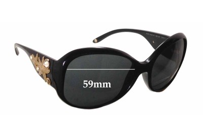 Versace MOD 4244-B Replacement Lenses 59mm wide 