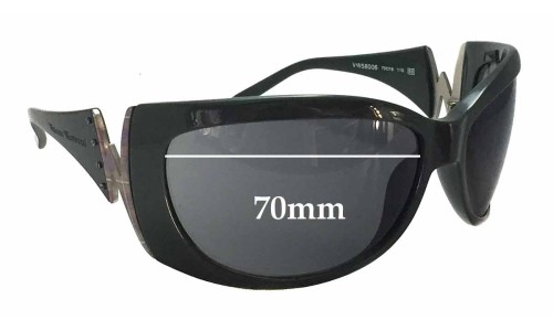 Sunglass Fix Replacement Lenses for Vivienne Westwood VW58006 - 70mm Wide 