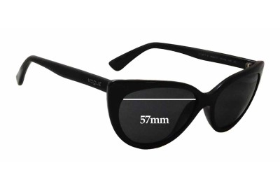 Vogue VO2677-S Replacement Lenses 57mm wide 