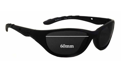 Sunglass Fix Replacement Lenses for Wiley X Wiley X Airrage - 60mm Wide 