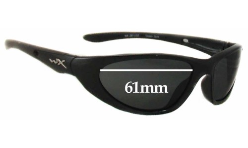 Sunglass Fix Replacement Lenses for Wiley X Blink WX - 61mm Wide 