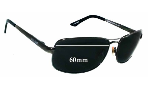 Sunglass Fix Verres de Remplacement pour Bill Bass Josua - 60mm Wide 