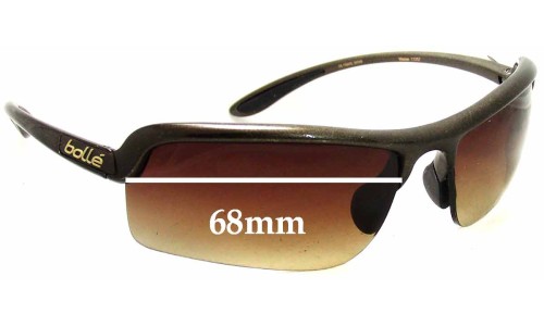 Sunglass Fix Replacement Lenses for Bolle Viteese - 68mm Wide 