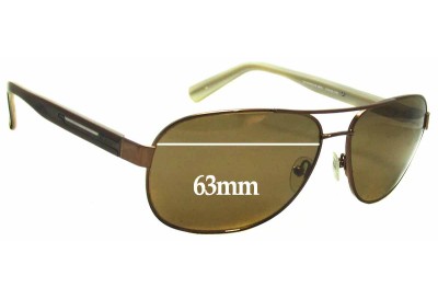Gant GS Marcus Replacement Lenses 63mm wide 