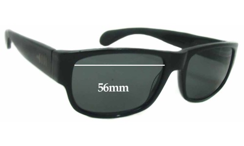 Sunglass Fix Replacement Lenses for Mosley Tribes Delroy - 56mm Wide 