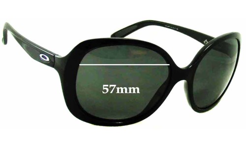 Sunglass Fix Replacement Lenses for Oakley Backhand - 57mm Wide 