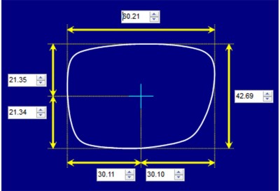 Oroton  Rio Verres de Remplacement 60mm wide 