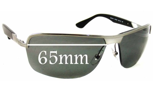 Sunglass Fix Replacement Lenses for Ray Ban RB3510 - 65mm Wide 