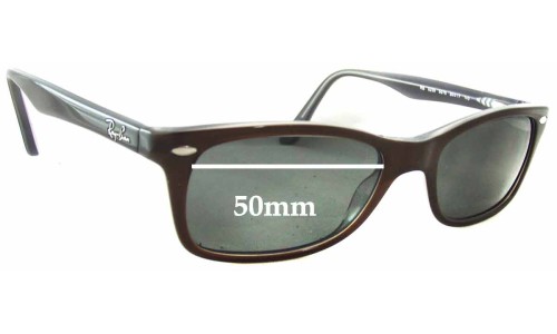 Sunglass Fix Replacement Lenses for Ray Ban RB5228 - 50mm Wide 