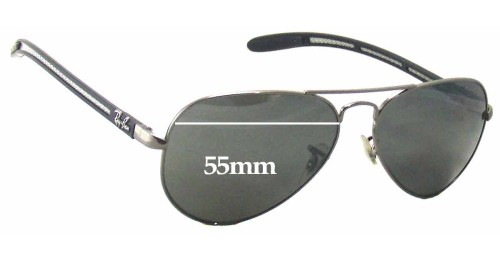 Ray-Ban RB8307 Tech 55mm Replacement Lenses