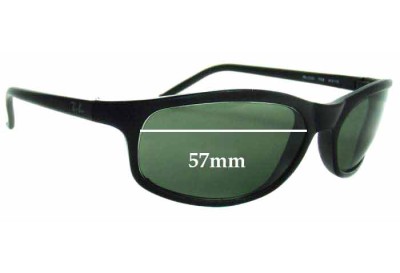 Ray Ban RB2030 Replacement Lenses 57mm wide 