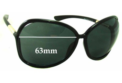 Tom Ford Raquel TF76 Replacement Lenses 63mm wide 