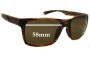 Sunglass Fix Replacement Lenses for Zeal Brewer - 58mm Wide 