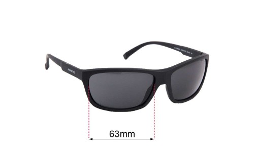 Sunglass Fix Replacement Lenses for Arnette El Carmen AN4263 - 63mm Wide 