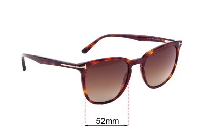 Tom Ford TF5506 Replacement Lenses 52mm wide 