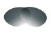 Sunglass Lenses SPS04S Non-Polarized Black Gradient Hardcoat |Cat3-85%|100%UV| Replacement Lenses by Sunglass Fix