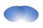 Sunglass Fix Replacement Lenses for Ray Ban RB4152 Vagabond - 53mm Wide 