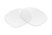 Sunglass Lenses SPS54O Non-Polarized Blue Blocker Clear Hardcoat Pair |Cat0-10%|100%UV| Replacement Lenses by Sunglass Fix