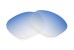 Sunglass Lenses Heartbraker Non-Polarized Diamond French Blue Gradient |Cat2-65%|100%UV|AR Replacement Lenses by Sunglass Fix