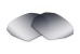 Sunglass Lenses MOD 956 Non-Polarized Flash Silver Mirror Black Pair |Cat3-85%|100%UV| Replacement Lenses by Sunglass Fix