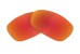 Sunglass Lenses TH Sun RX 19 Polarized Red-Orange Mirror Blue |Cat3-85%|100%UV| Replacement Lenses by Sunglass Fix