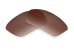 Sunglass Lenses Rage Non-Polarized Brown Gradient Hardcoat |Cat3-85%|100%UV| Replacement Lenses by Sunglass Fix