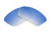 Sunglass Lenses Rage Non-Polarized Diamond French Blue Gradient |Cat2-65%|100%UV|AR Replacement Lenses by Sunglass Fix