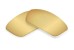 Sunglass Lenses Hatchet Polarized Gold Mirror Brown Pair |Cat3-85%|100%UV| Replacement Lenses by Sunglass Fix