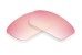 Sunglass Lenses Wanted AN4122 Non-Polarized Diamond Rose Gradient Gold Flash |Cat2-65%|100%UV|AR Replacement Lenses by Sunglass Fix