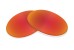 Sunglass Lenses HU4002 Polarized Red-Orange Mirror Blue |Cat3-85%|100%UV| Replacement Lenses by Sunglass Fix