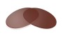 Sunglass Fix Lentes de Repuesto para Oakley Minutes 1.0 - 54mm Wide 