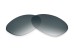 Sunglass Lenses Ravens Non-Polarized Black Gradient Hardcoat |Cat3-85%|100%UV| Replacement Lenses by Sunglass Fix