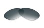 Sunglass Fix Replacement Lenses for Versace MOD E41A - 56mm Wide 