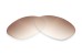 Sunglass Lenses Spin Non-Polarized Diamond Hazel Grad Gold Flash |Cat2-75%|100%UV|AR Replacement Lenses by Sunglass Fix