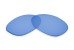 Sunglass Lenses Steel Raven Non-Polarized Diamond French Blue |Cat2-60%|100%UV|AR Replacement Lenses by Sunglass Fix